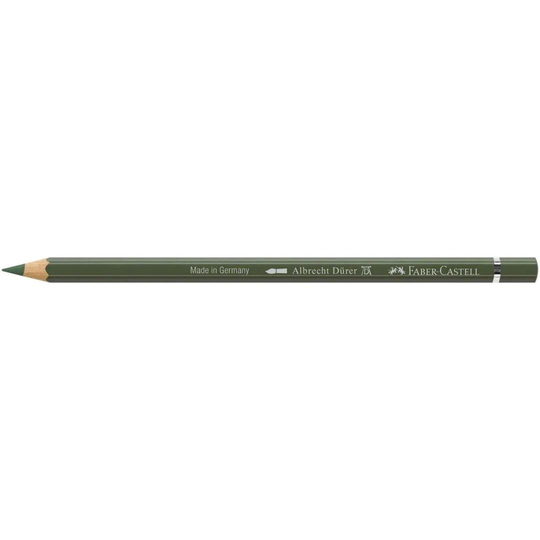 Faber-Castell Albrecht Dürer Watercolour Pencil 174 Chromium Green Opaque Box Of 6 - A117674