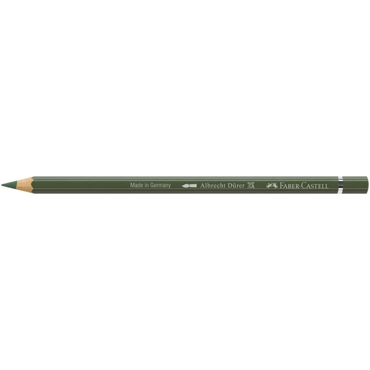 Faber-Castell Albrecht Dürer Watercolour Pencil 174 Chromium Green Opaque Box Of 6 - A117674