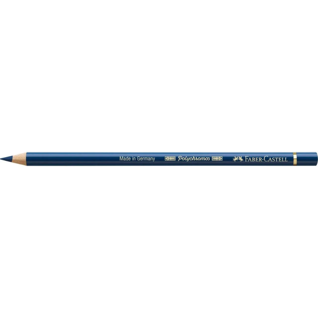 Faber-Castell Polychromos Colour Pencil 246 Prussian Blue Box Of 6 - A110246