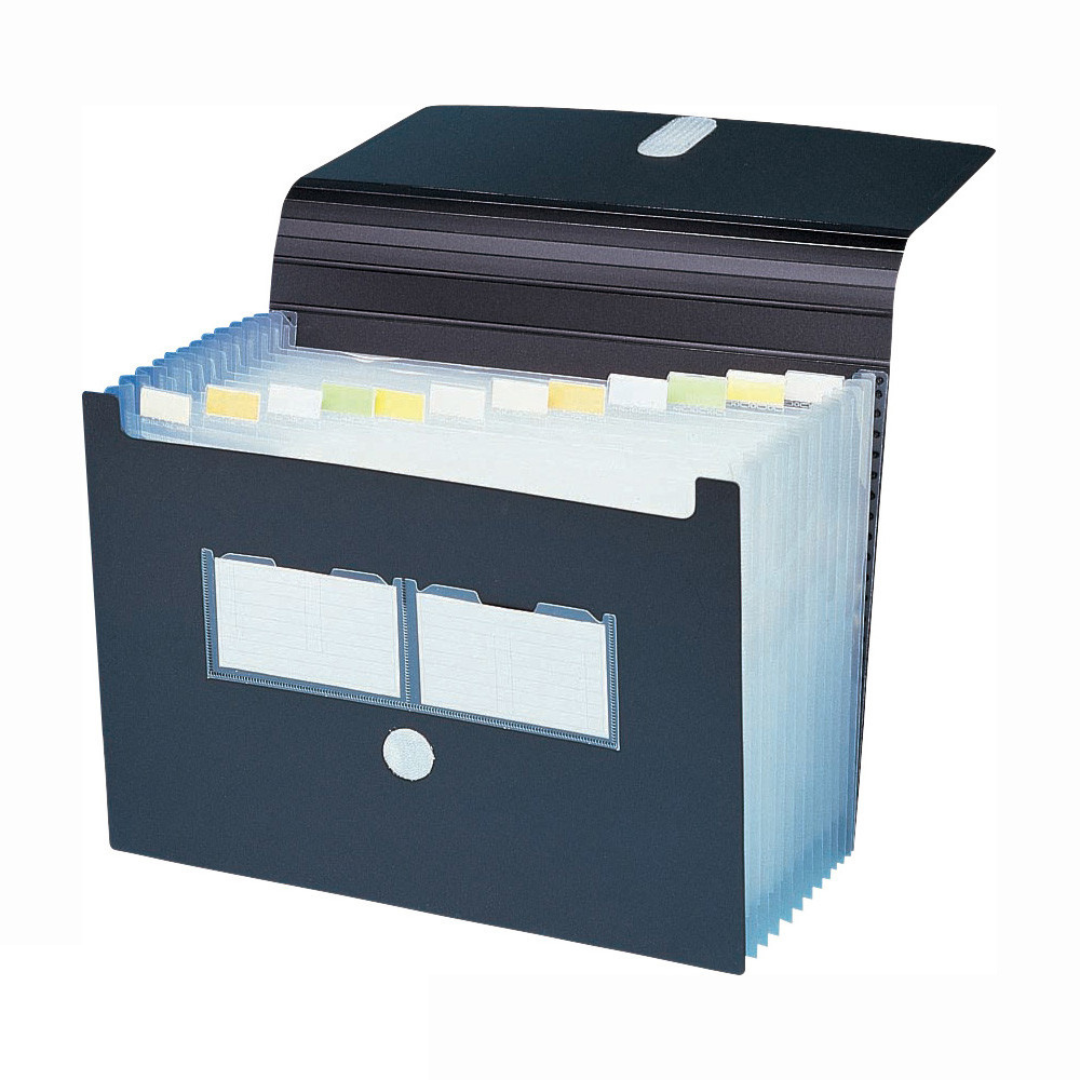 File Partition Border Bantex A4 Expanding File Polypropylene 13 Partitions – Zayzi Inc