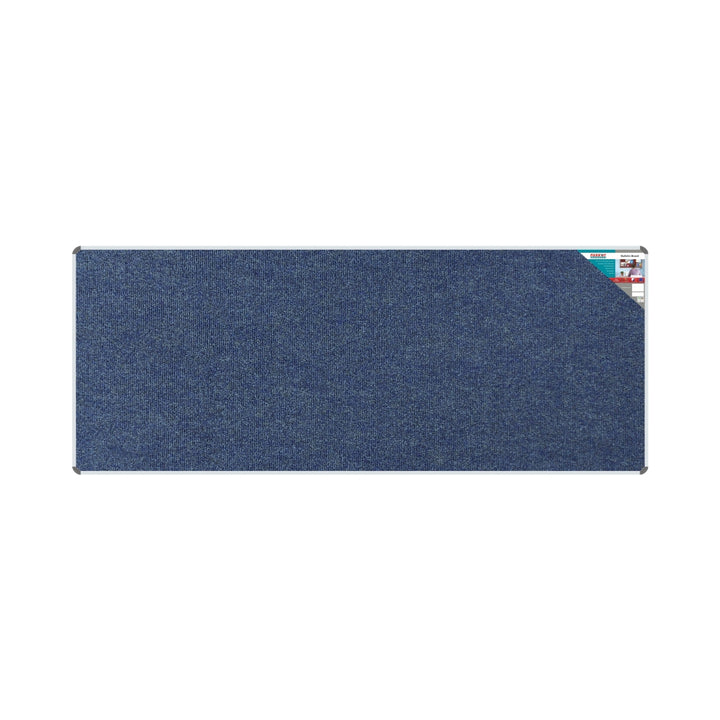 Parrot Bulletin Board Ribbed Aluminium Frame (3000x1200mm)