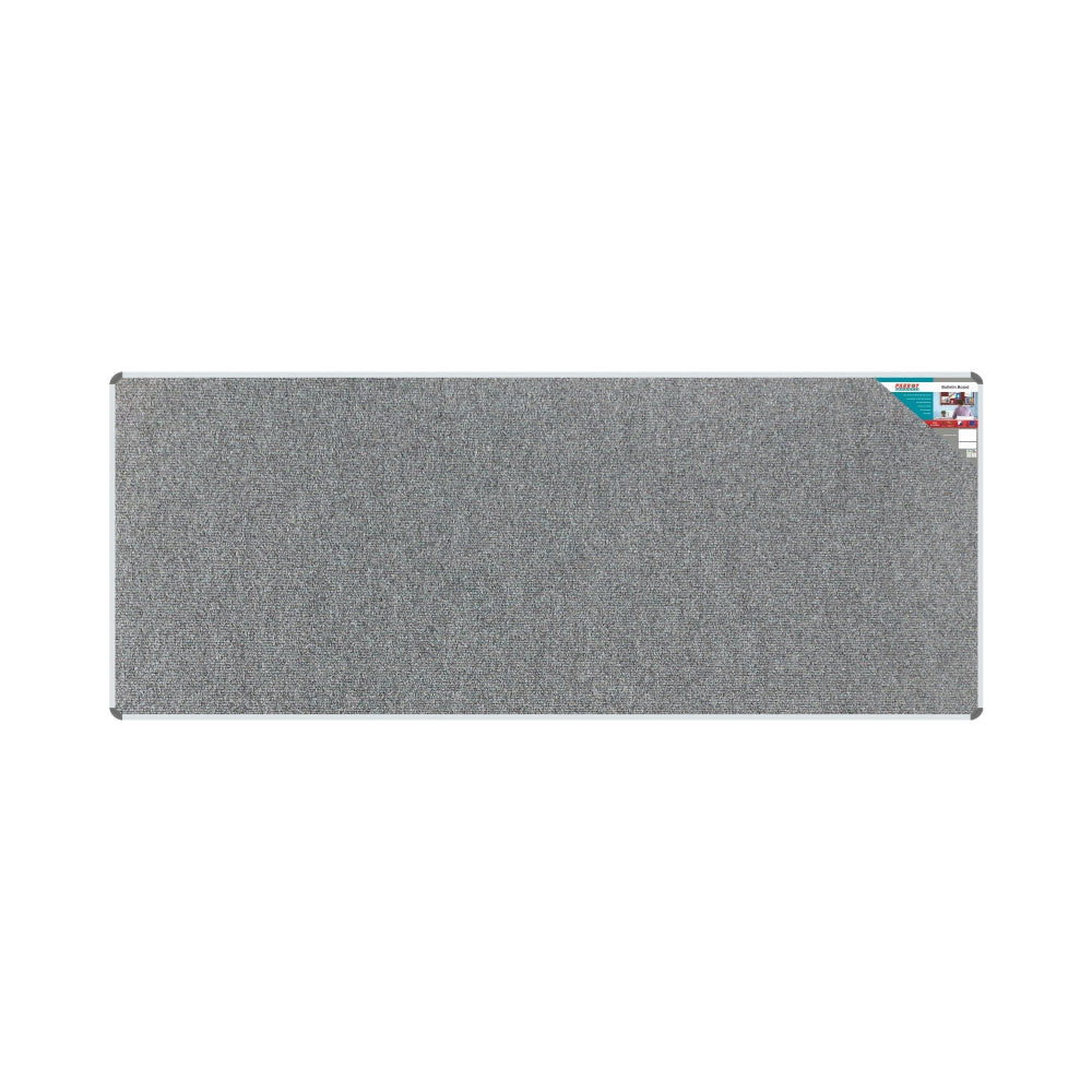 Parrot Bulletin Board Ribbed Aluminium Frame (3000x1200mm)