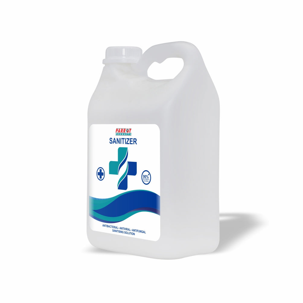 Parrot Hand Sanitizer 90% Isopropyl Alcohol (5 Litre) - MEDHS03