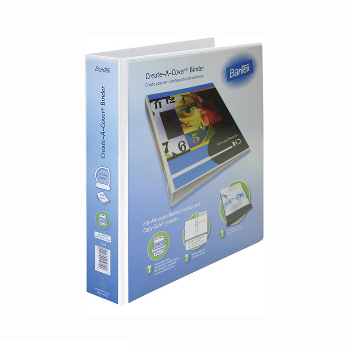 Bantex A4 Presentation Binder PVC 40mm - 2 Ring