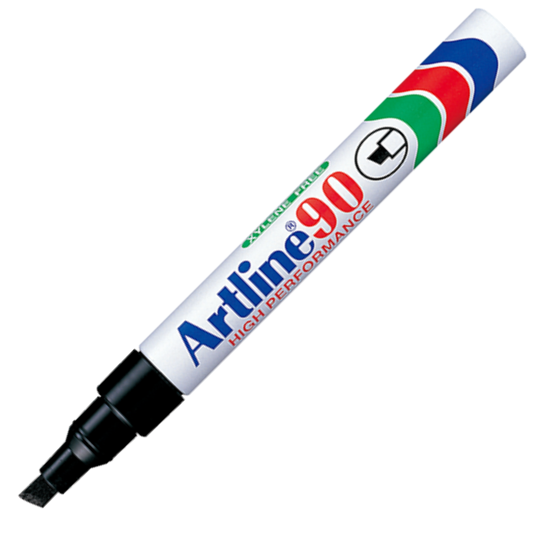 Artline EK-90 2.0-5.0mm Chisel Tip Permanent Marker