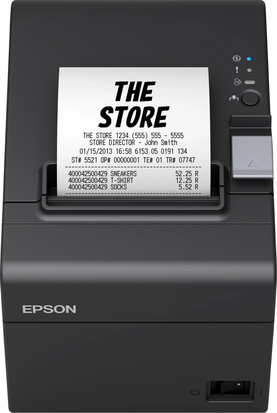 TM-T20III (011): USB + Serial, PS, Blk, EU