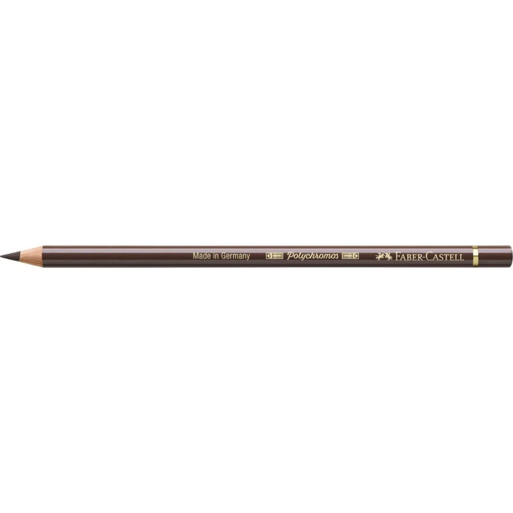 Faber-Castell Polychromos Colour Pencil 280 Burnt Umber Box Of 6 - A110280