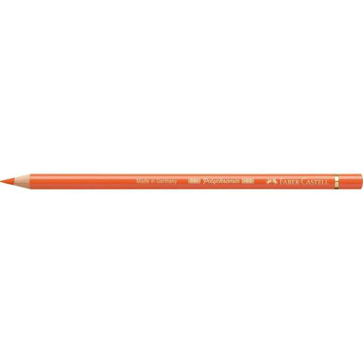 Faber-Castell Polychromos Colour Pencil 113 Orange Glaze Box Of 6 - A110113
