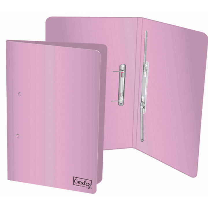 Croxley JD1110 Acc File Foolscap Light colour Each pack 20
