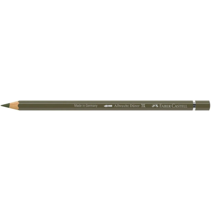 Faber-Castell Albrecht Dürer Watercolour Pencil 173 Olive Green Yellowish Box Of 6 - A117673