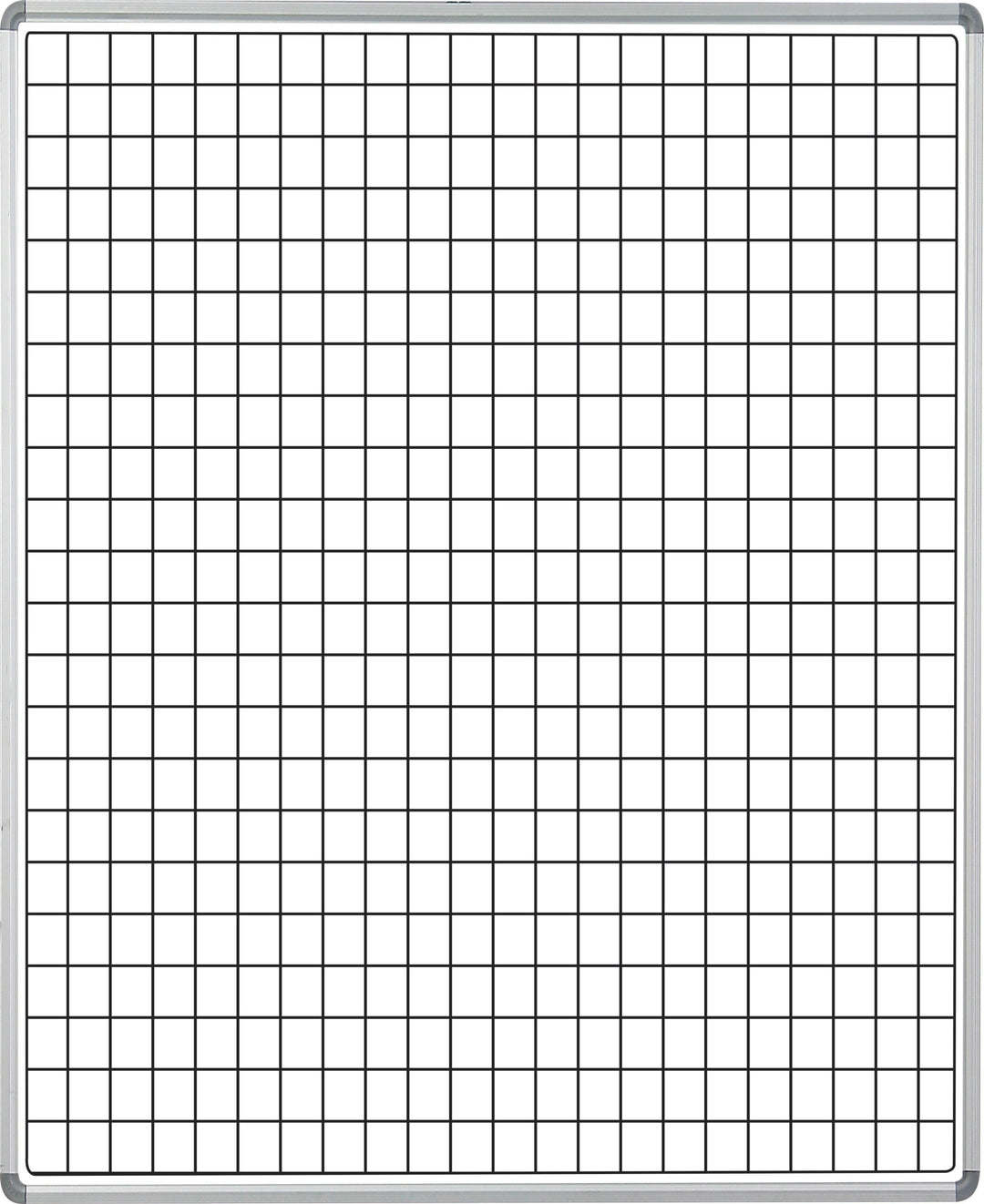 Parrot Educational Board Magnetic Whiteboard (1220*920 - White Squares - Side Panel - Option A) - ED1268