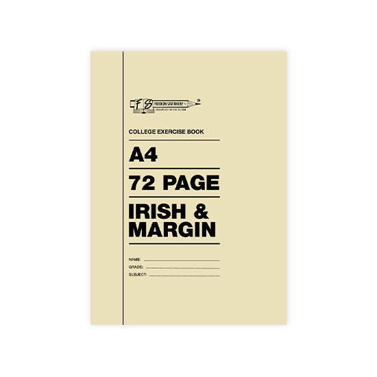 SOFT COVER 72p A4 College Books I/M - 2015