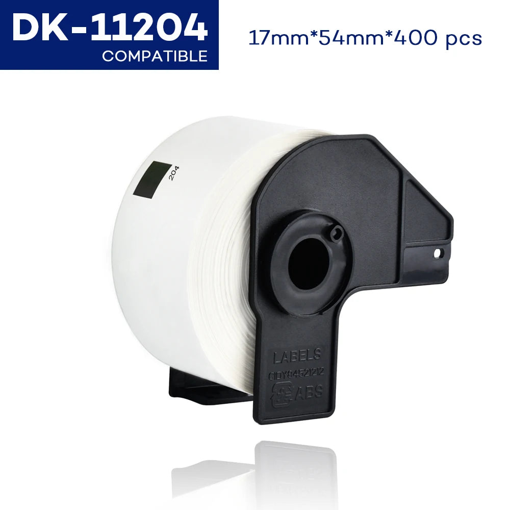 Brother compatible DK 11204 - White tape paper