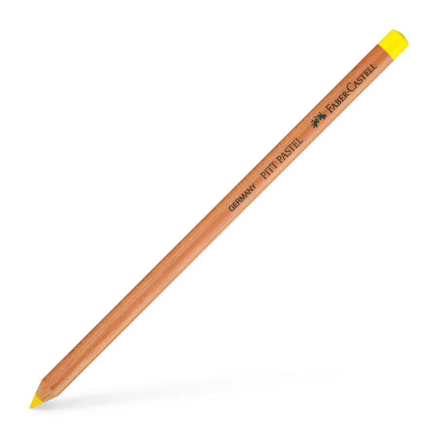 Faber-Castell Pitt Pastel Pencil 106 Light Chrome Yellow Box Of 6 - A112206