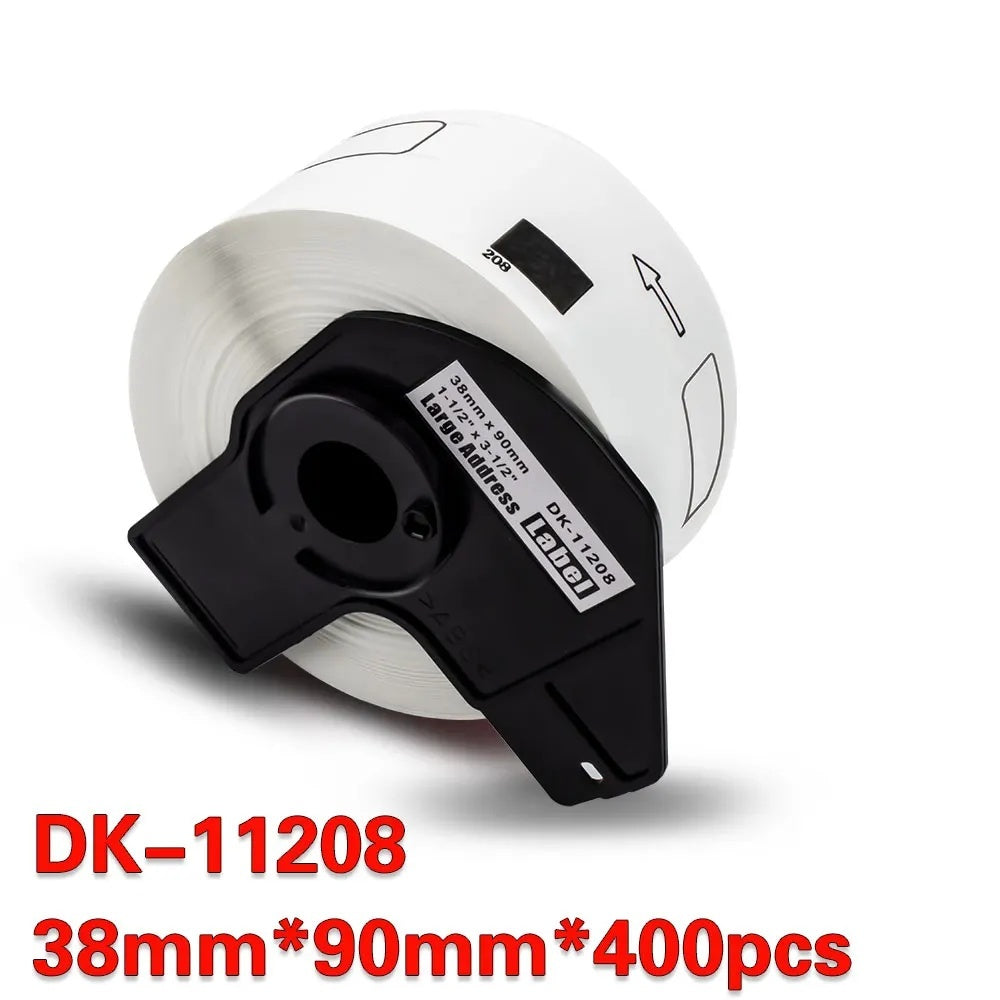 Brother compatible DK 11208 - White tape paper
