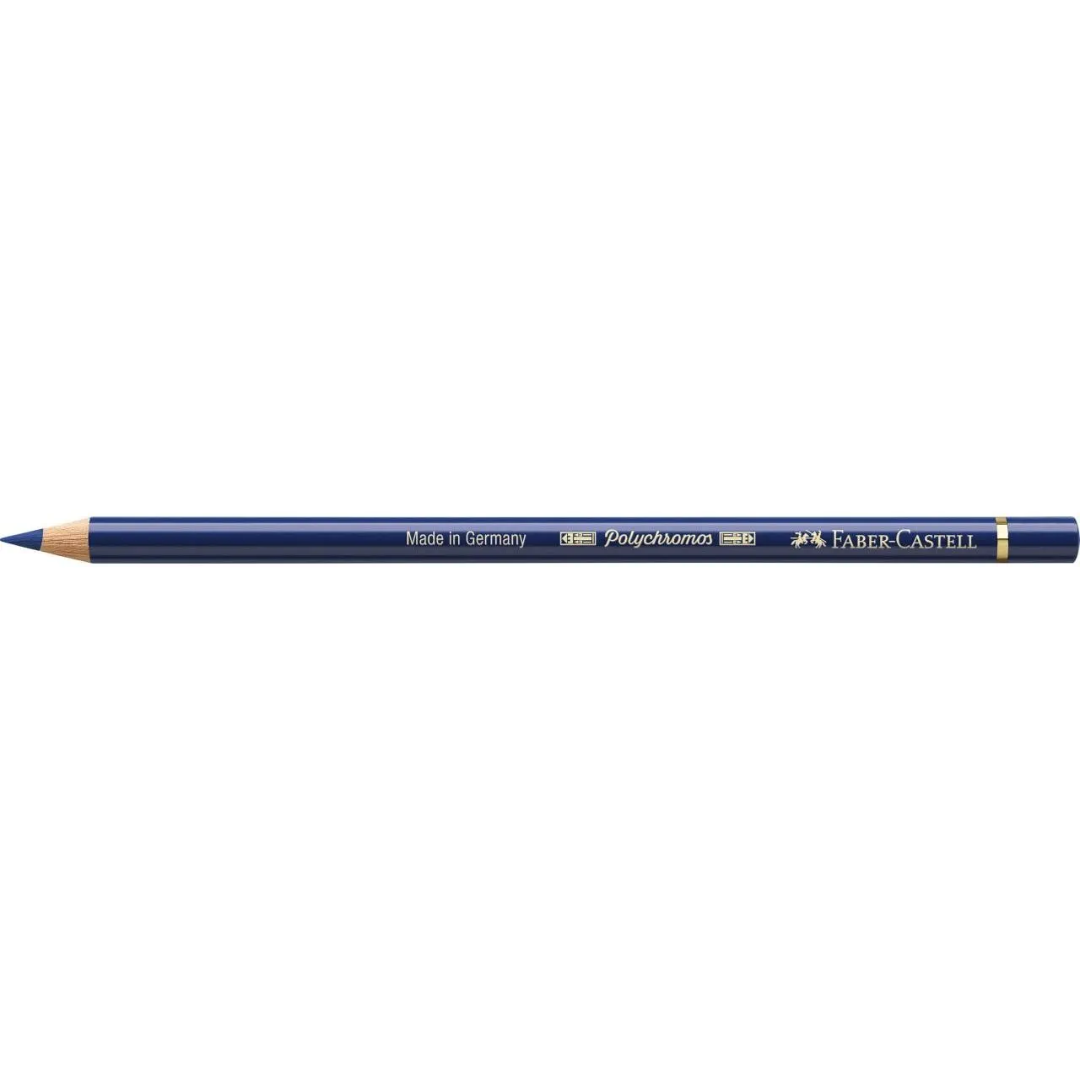 Faber-Castell Polychromos Colour Pencil 247 Indanthrene Blue Box Of 6 - A110247