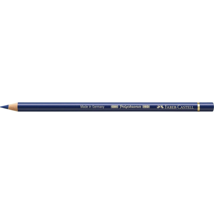 Faber-Castell Polychromos Colour Pencil 247 Indanthrene Blue Box Of 6 - A110247