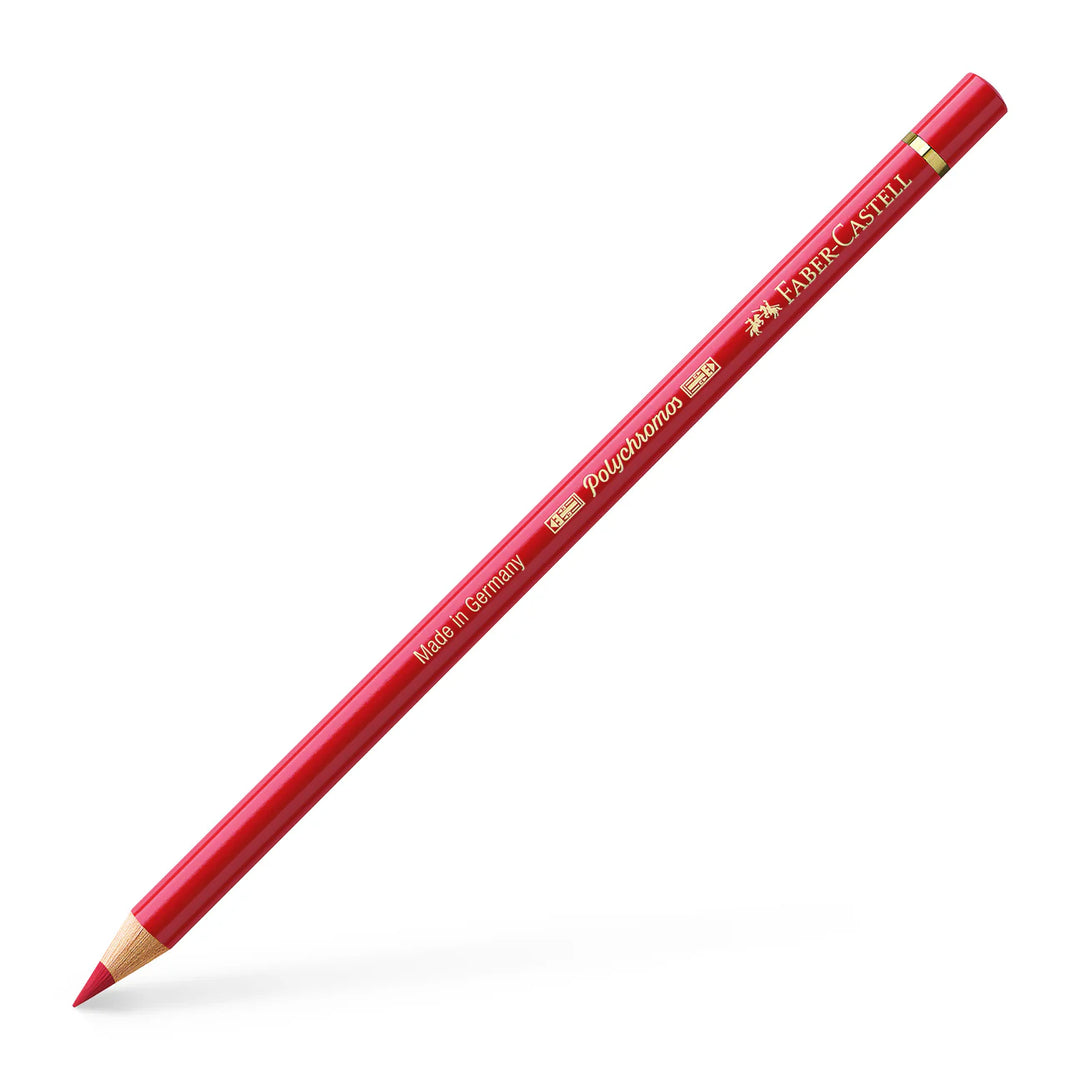 Faber-Castell Polychromos Colour Pencil 219 Deep Scarlet Red Box Of 6 - A110219