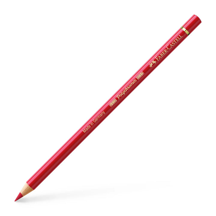 Faber-Castell Polychromos Colour Pencil 219 Deep Scarlet Red Box Of 6 - A110219