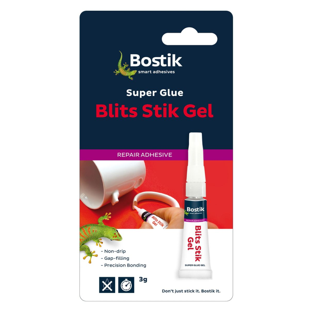 Bostik Blits Stik Gel Super Glue -3g - GLU 0133