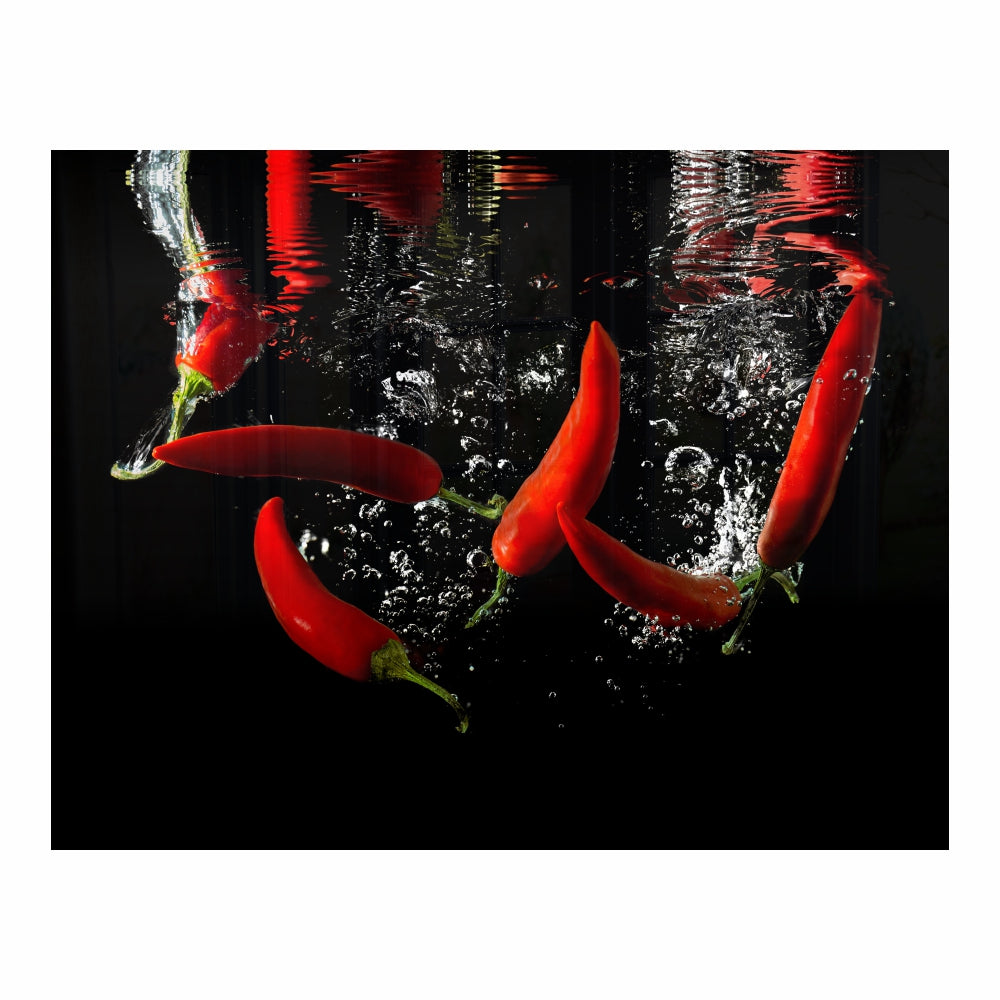 Parrot Chilli Hob Splashback (898 X 700 X 6mm) - SB9070CH