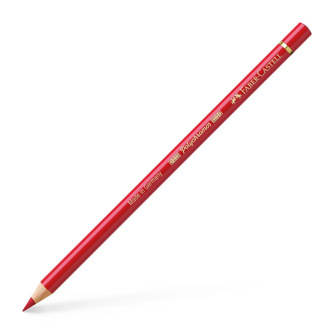 Faber-Castell Polychromos Colour Pencil 223 Deep Red Box Of 6 - A110223