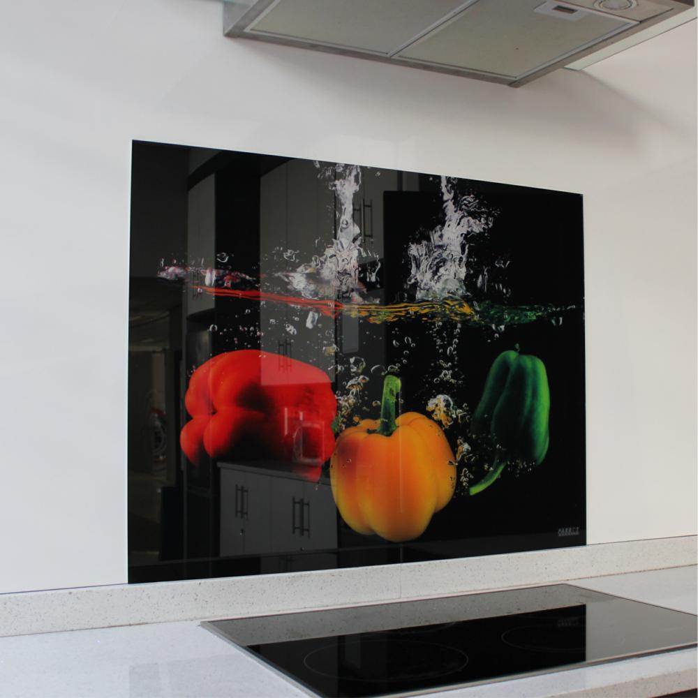 Parrot Peppers Hob Splashback (898 x 700 x 6mm) - SB9070FR