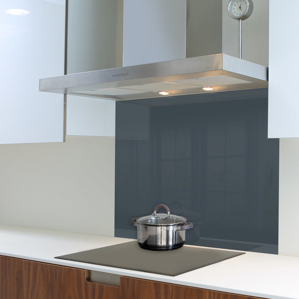 Parrot Grey Blue Hob Splashback (898 X 700 X 6mm) - SB9070LD