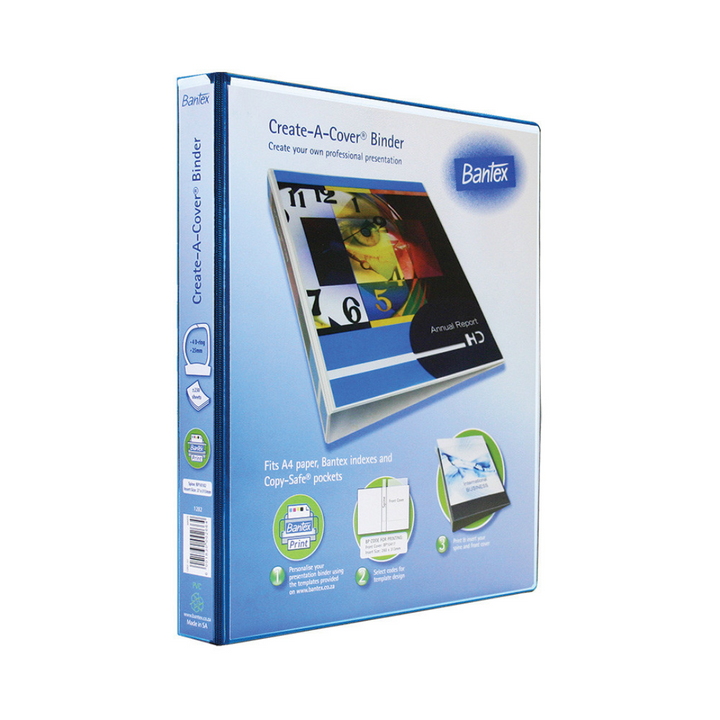 Bantex A4 Presentation Binder PVC 25mm - 4 Ring