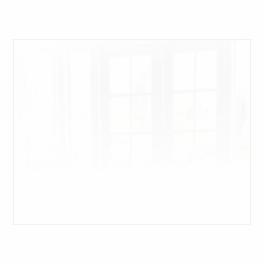 Parrot White RAL9010 Hob Splashback (898 X 700 X 6mm) - SB9070WR