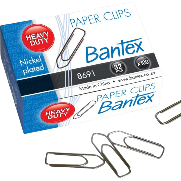 Bantex Boat Shaped Paper Clips