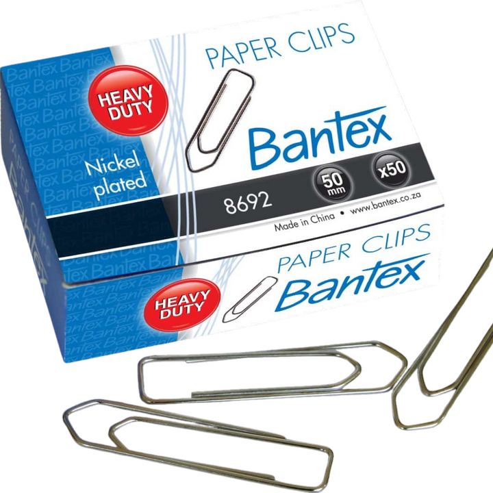 Bantex Boat Shaped Paper Clips