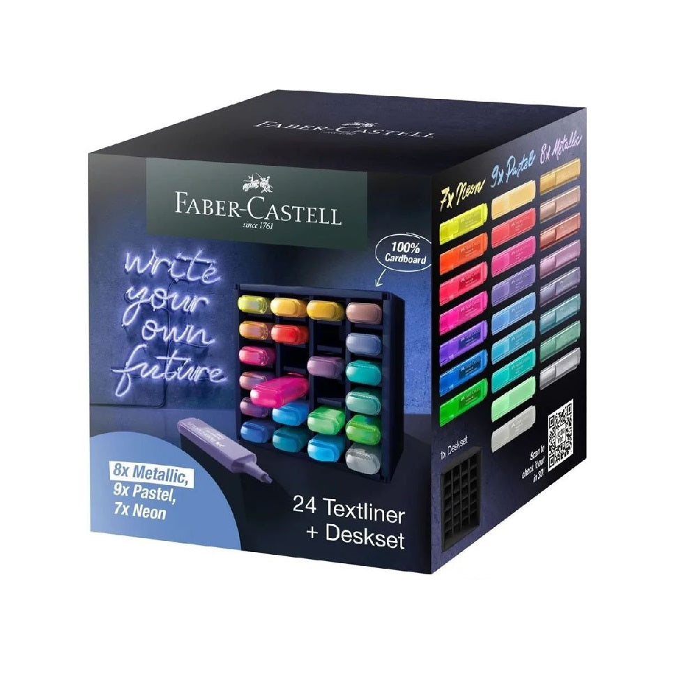 Faber-Castell Highlighter Tl 46 Deskset 24 - A254602