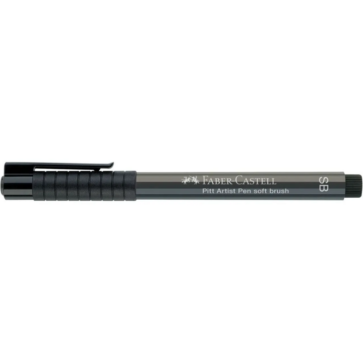 Faber-Castell Pitt India Ink Artist Pen SB 274 Warm Grey V Box Of 10 - A167874