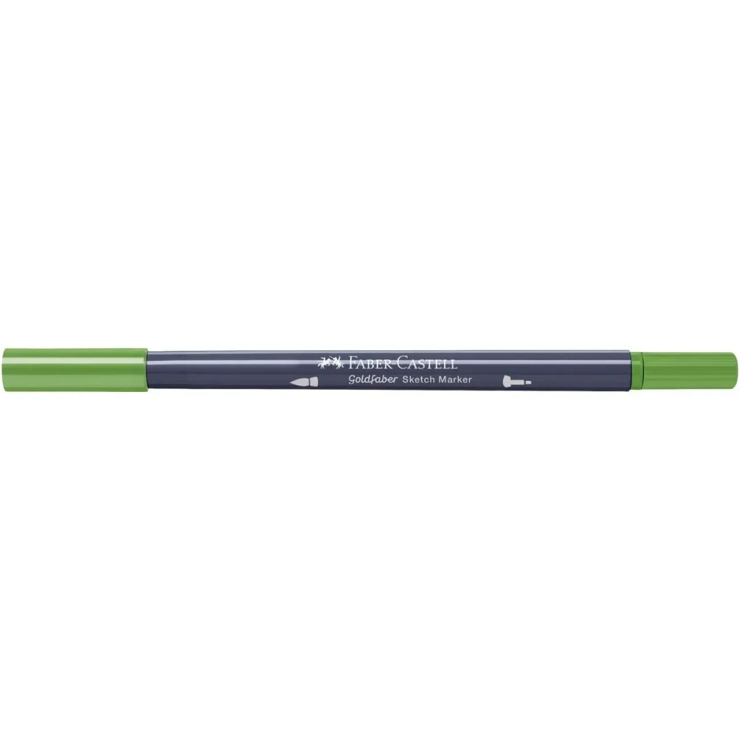 Faber-Castell Goldfaber 168 Earth Green Yellowish Sketch Marker - A164860