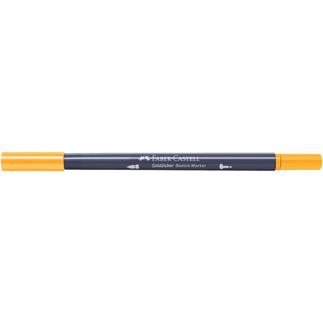 Faber-Castell Goldfaber 109 Dark Chrome Yellow Sketch Marker - A164708