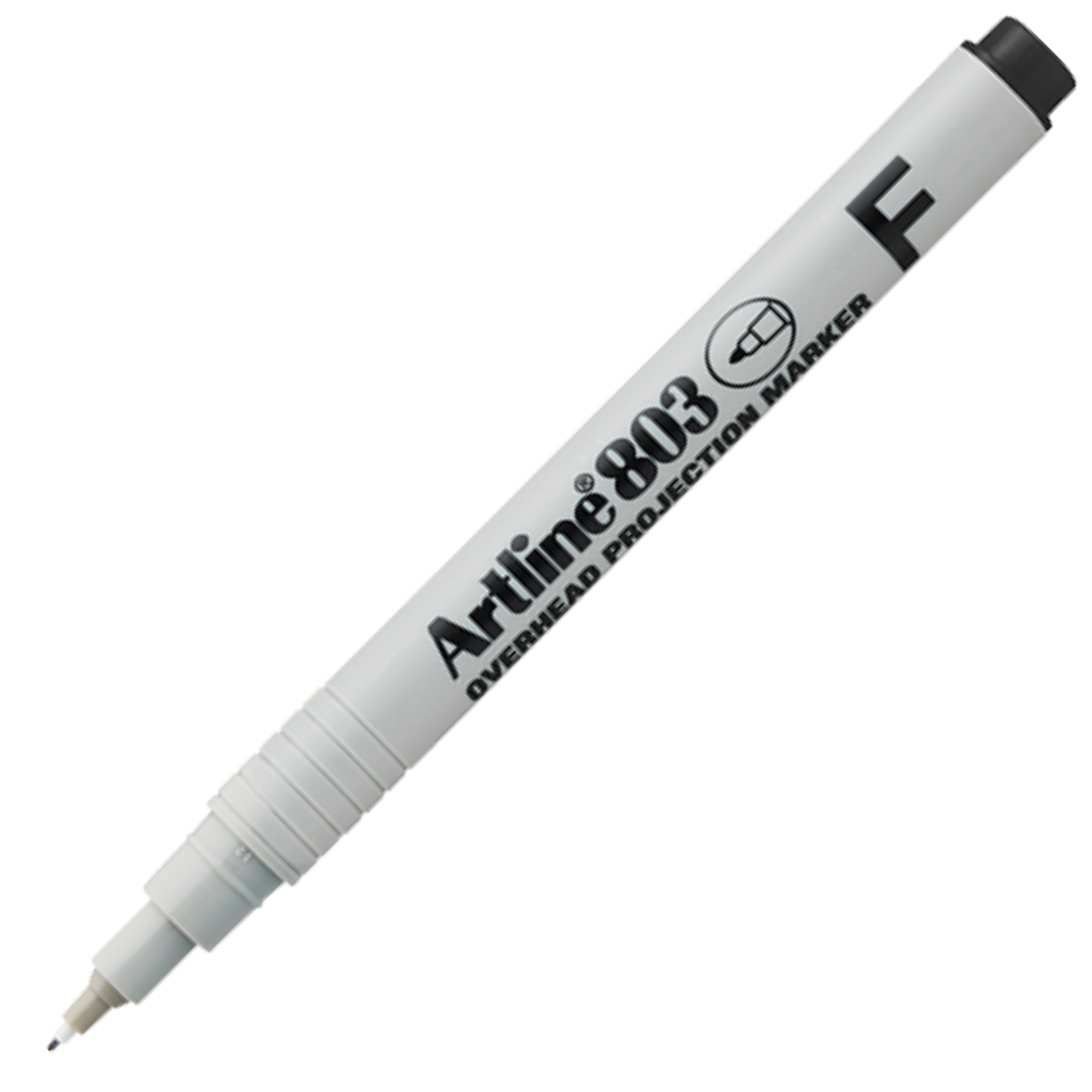 Artline EK803 Fine Point Non-Permanent Overhead Projection Marker 0.5mm - EK803-BK