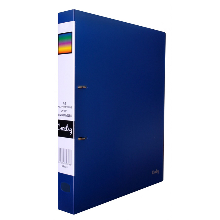 Croxley 2D PP Ring Binder Each Each