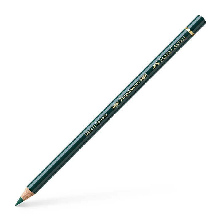 Faber-Castell Polychromos Colour Pencil 267 Pine Green Box Of 6 - A110267