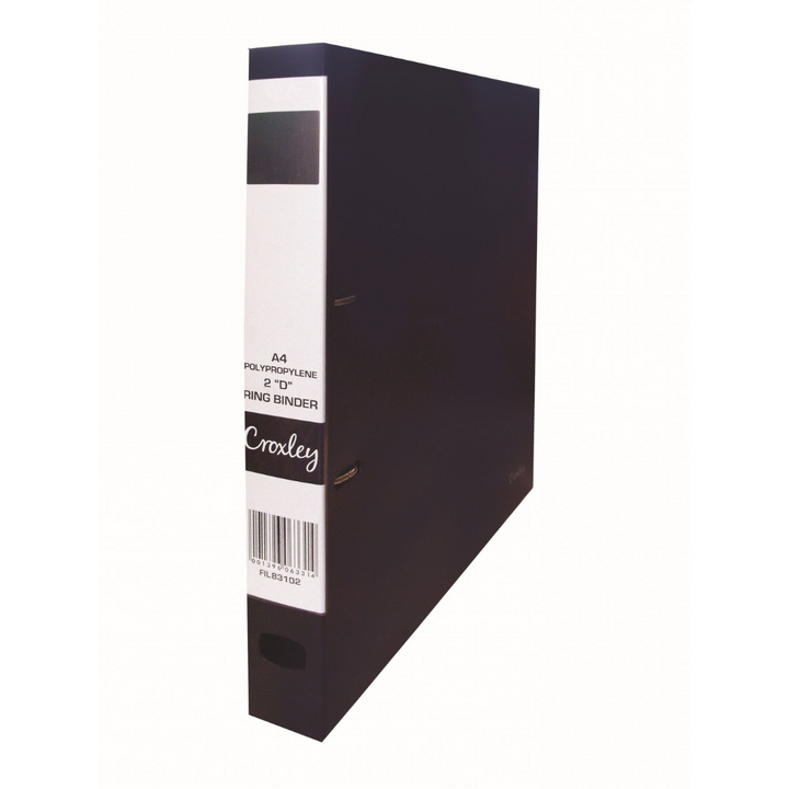 Croxley 2D PP Ring Binder Each Each