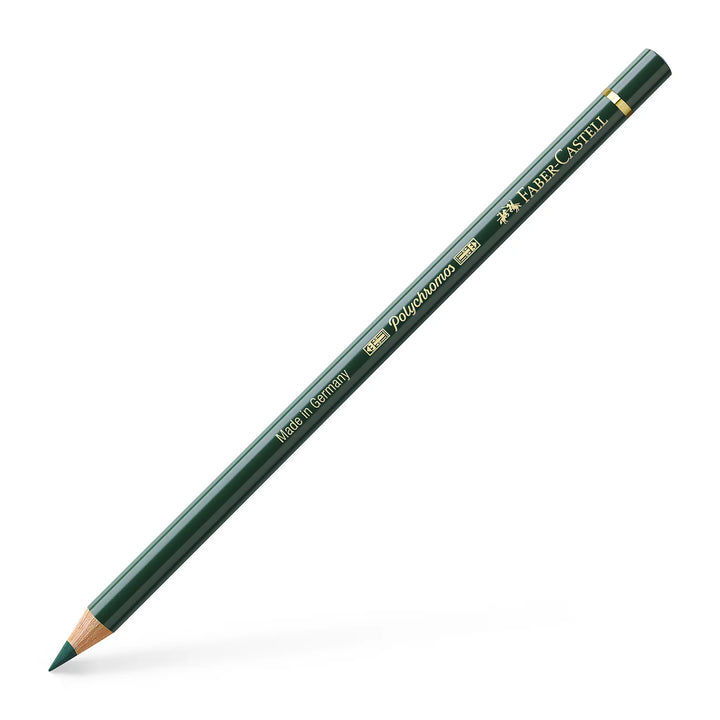 Faber-Castell Polychromos Colour Pencil 278 Chrome Oxide Green Box Of 6 - A110278