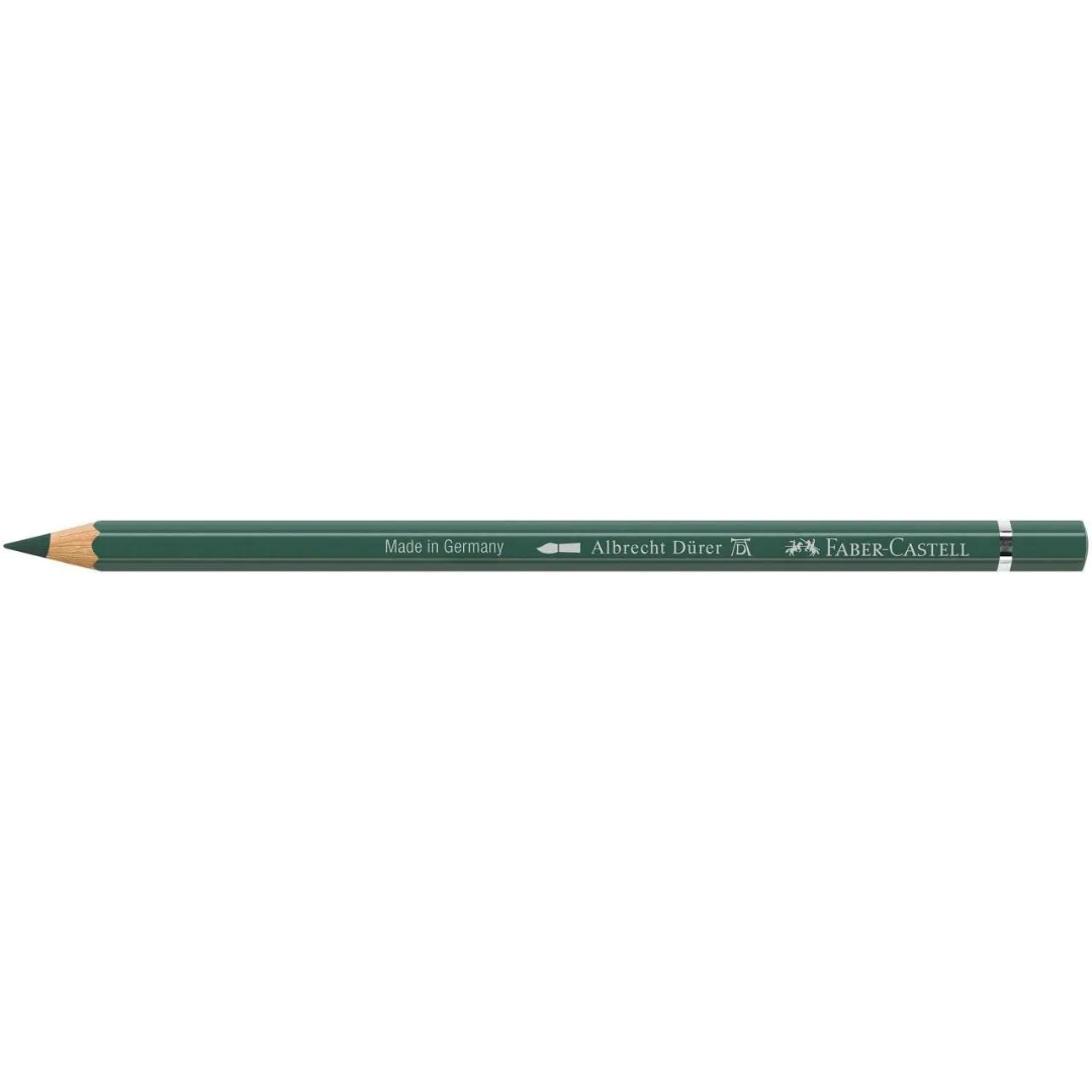 Faber-Castell Albrecht Dürer Watercolour Pencil 165 Juniper Green Box Of 6 - A117665