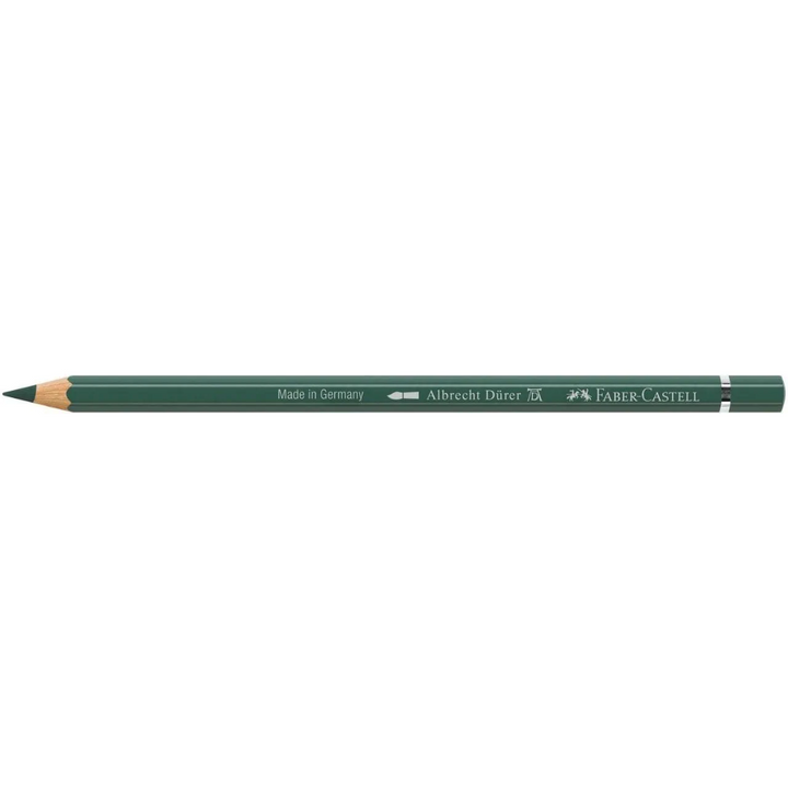 Faber-Castell Albrecht Dürer Watercolour Pencil 165 Juniper Green Box Of 6 - A117665