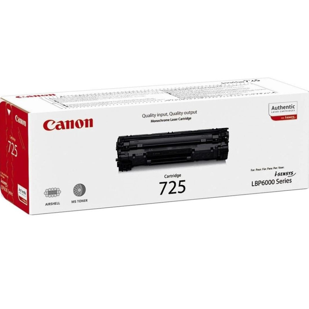 Canon 725 Black Laser Toner Cartridge - CNC275B