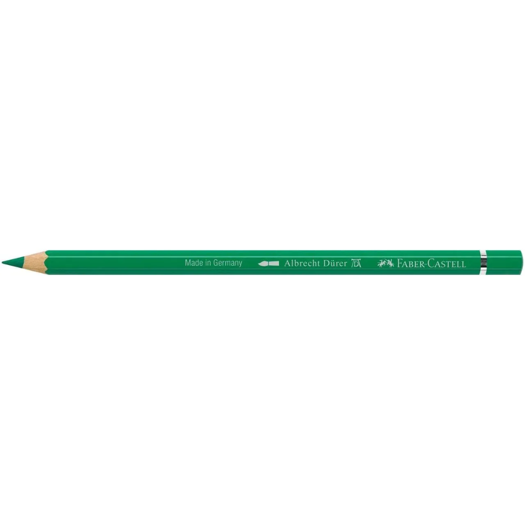Faber-Castell Albrecht Dürer Watercolour Pencil 163 Emerald Green Box Of 6 - A117663