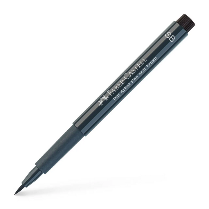 Faber-Castell Pitt Artist India Ink Pen SB 235 Cold Grey VI Box Of 10 - A167835