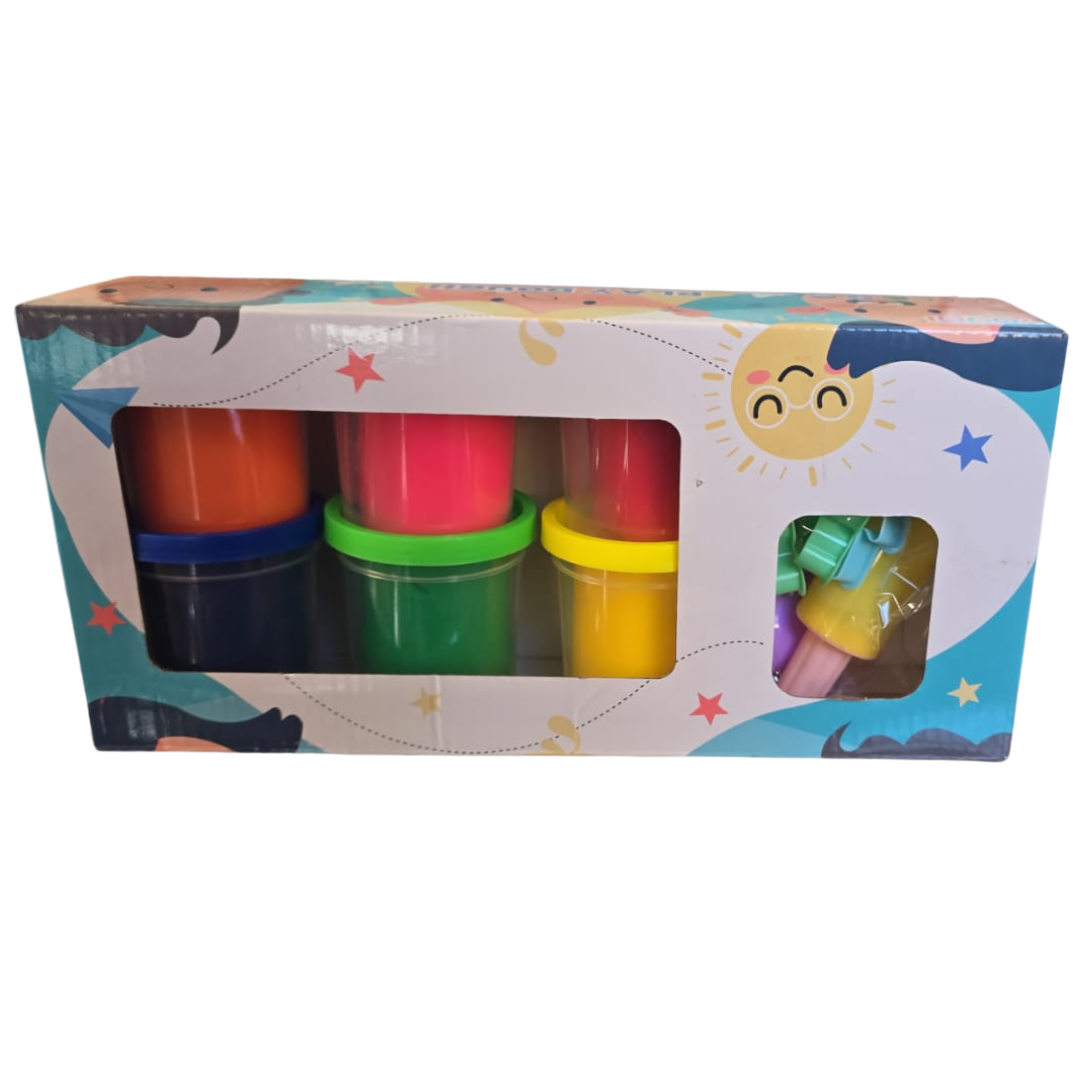 Youqi Play Dough 6 Pieces - 952-3