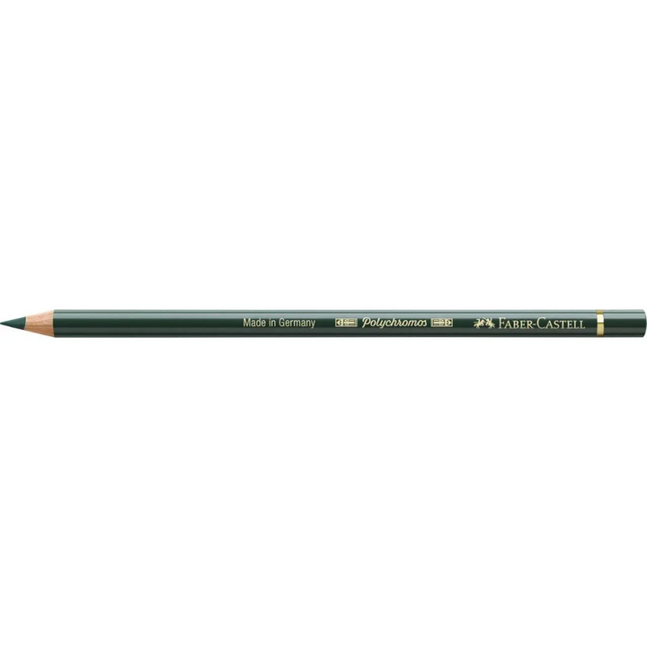 Faber-Castell Polychromos Colour Pencil 278 Chrome Oxide Green Box Of 6 - A110278
