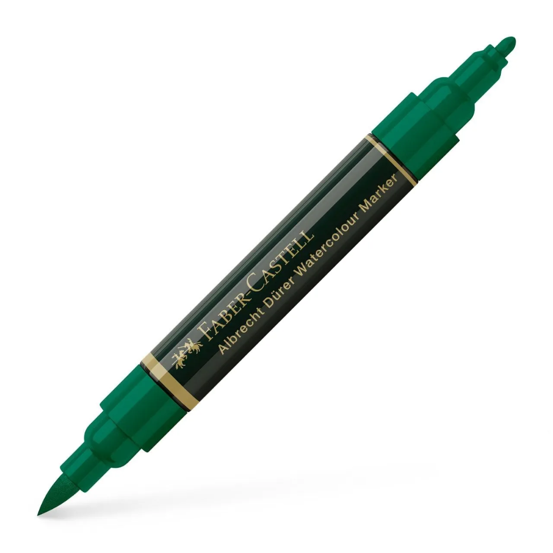 Faber-Castell Albrecht Dürer Watercolour Marker 264 Dark Phthalo Green - A160464