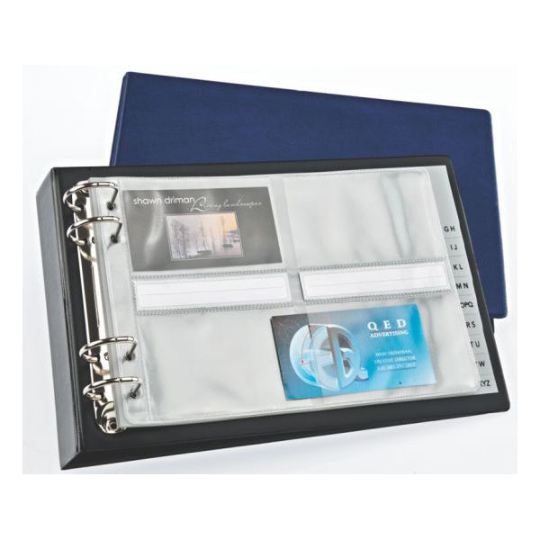 Bantex A5 – Loose-leaf Business Card Organizers